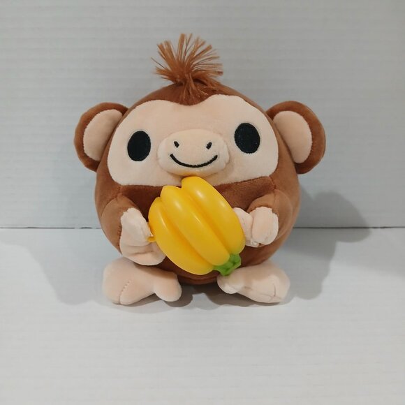 Snackles Series 2 Plush Monkey Holding A Bunch Of Bananas ZURU & Dragon&Hershey - Picture 14 of 15